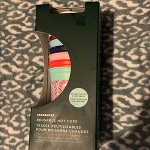 Starbucks COLOR changing reusable cups!